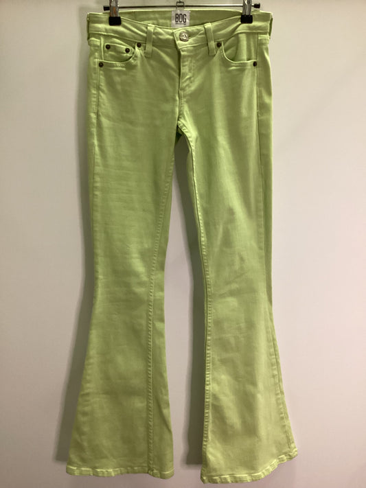 Urban Outfitters BDG Green Low Rise Flare Jeans W24