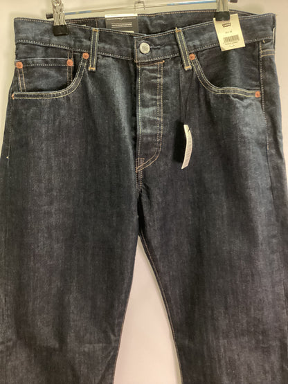 BNWT Levi's 501 100% Cotton Blue Jeans W32 L32