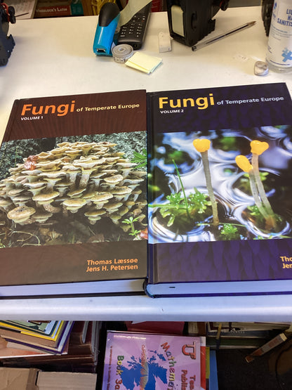 Fungi Of Temperate Europe Volume 1 and 2 Thomas Laessoe Jens H Peterson