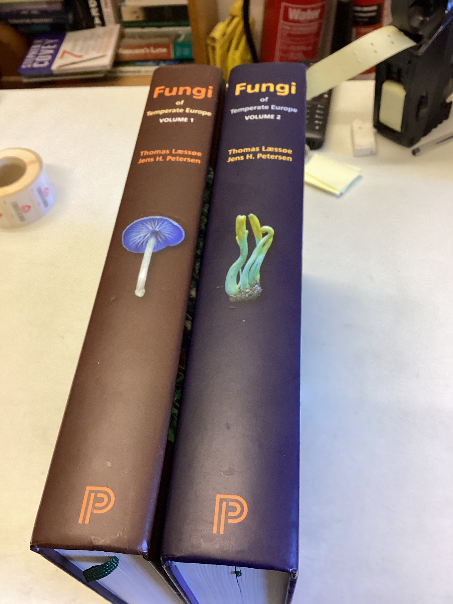 Fungi Of Temperate Europe Volume 1 and 2 Thomas Laessoe Jens H Peterson