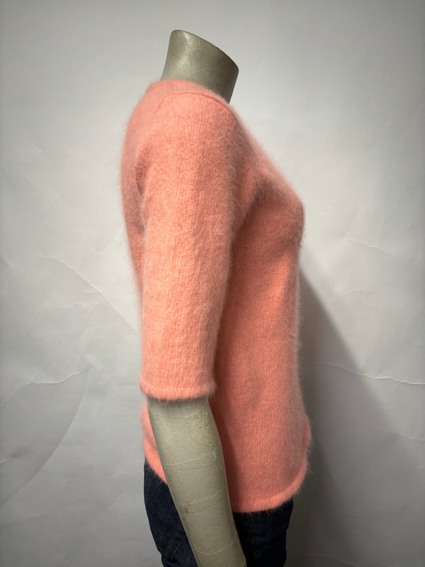 By Malene Birger Pink Angora Blend Knitted Top Medium