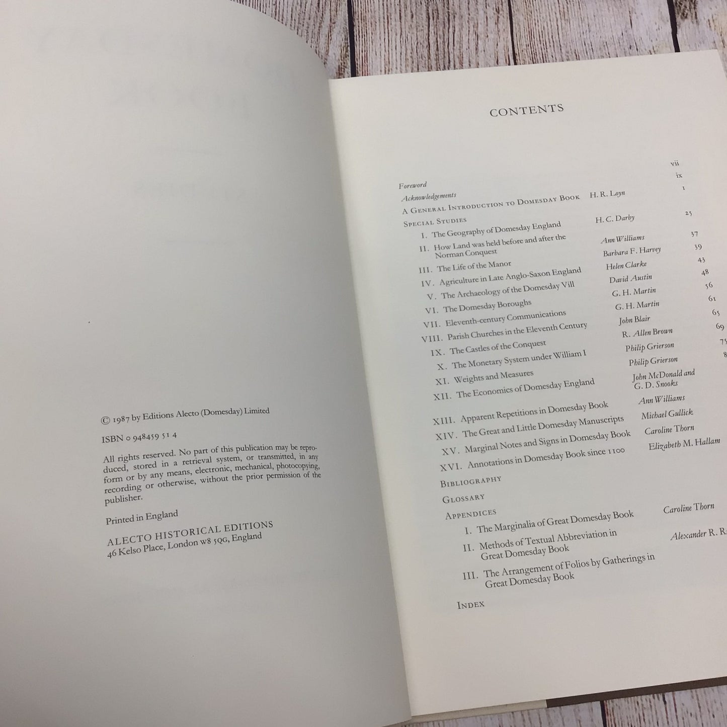 Domesday Book Studies: Shropshire Folios & Maps (Alecto) [3 Volumes in Slipcase] (1987-1990)