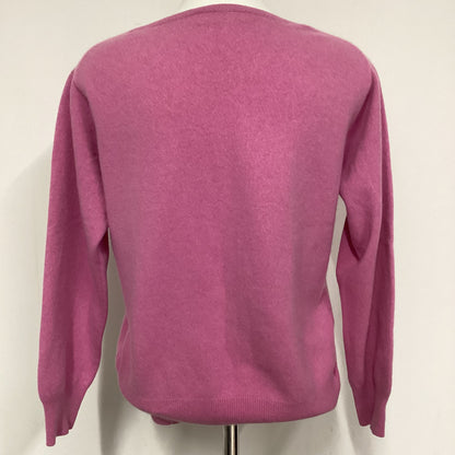 The Cashmere Centre Pink Pure Cashmere Jumper Size 43