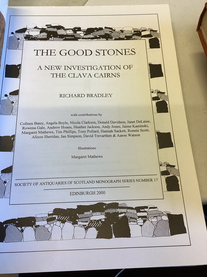 The Good Stones A New Investigation of The Clava Cairns Society of Antiquaries Of Scotland  17 Richard Bradley