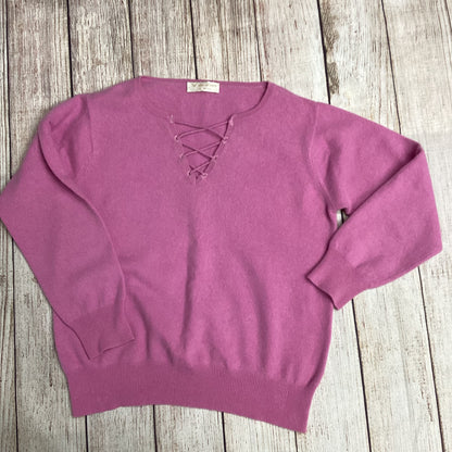 The Cashmere Centre Pink Pure Cashmere Jumper Size 43