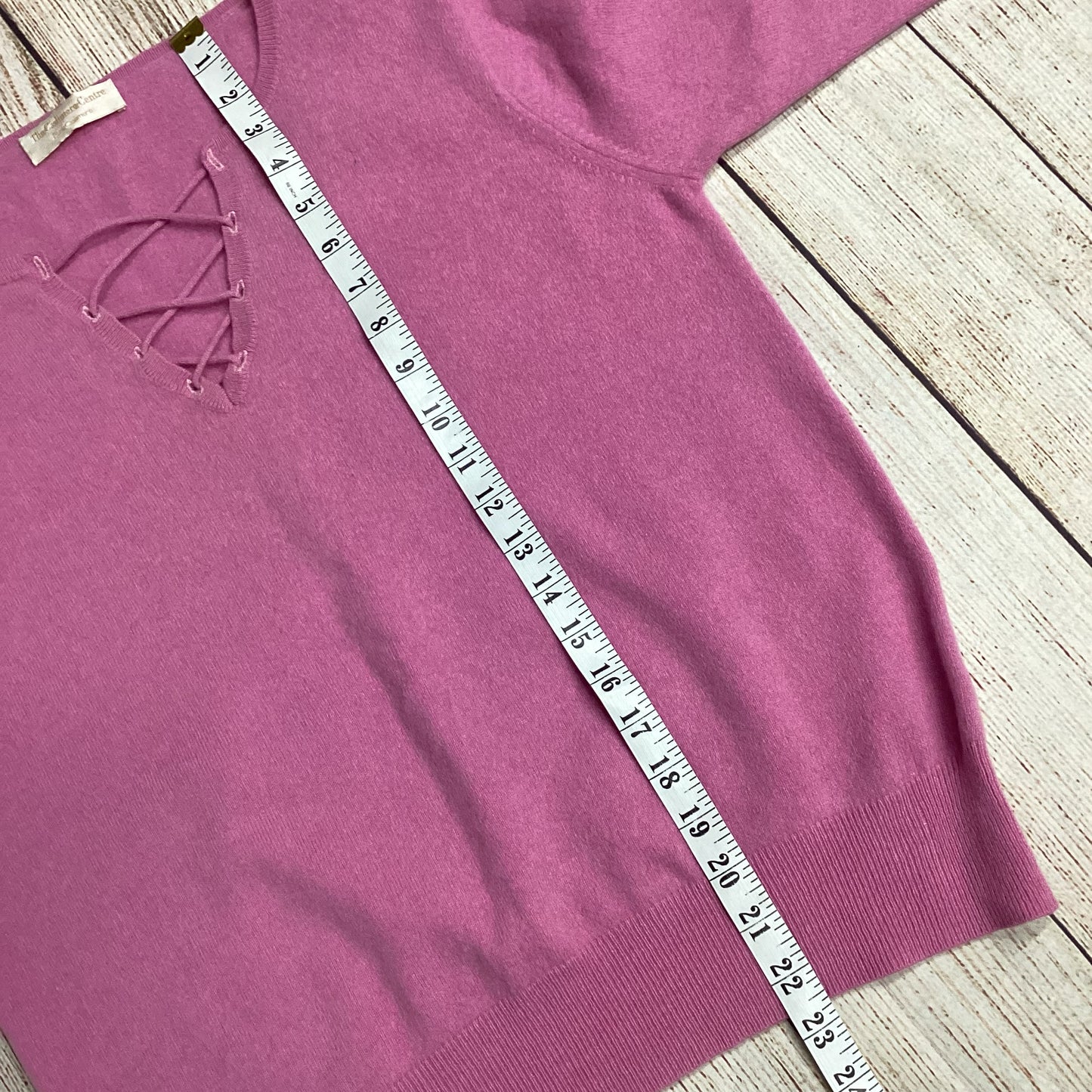 The Cashmere Centre Pink Pure Cashmere Jumper Size 43