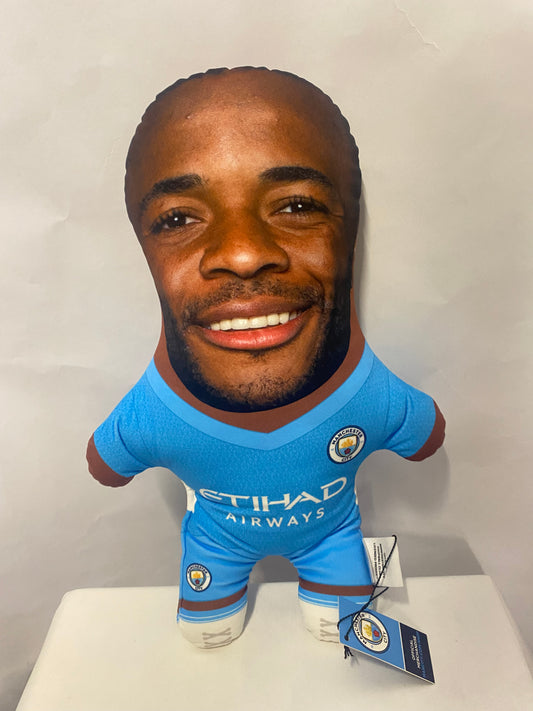 Raheem Sterling Man City Snugzy Cushion BNWT