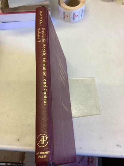 Stochastic Models Estimation and Control Volume 2 Peter S Maybeck