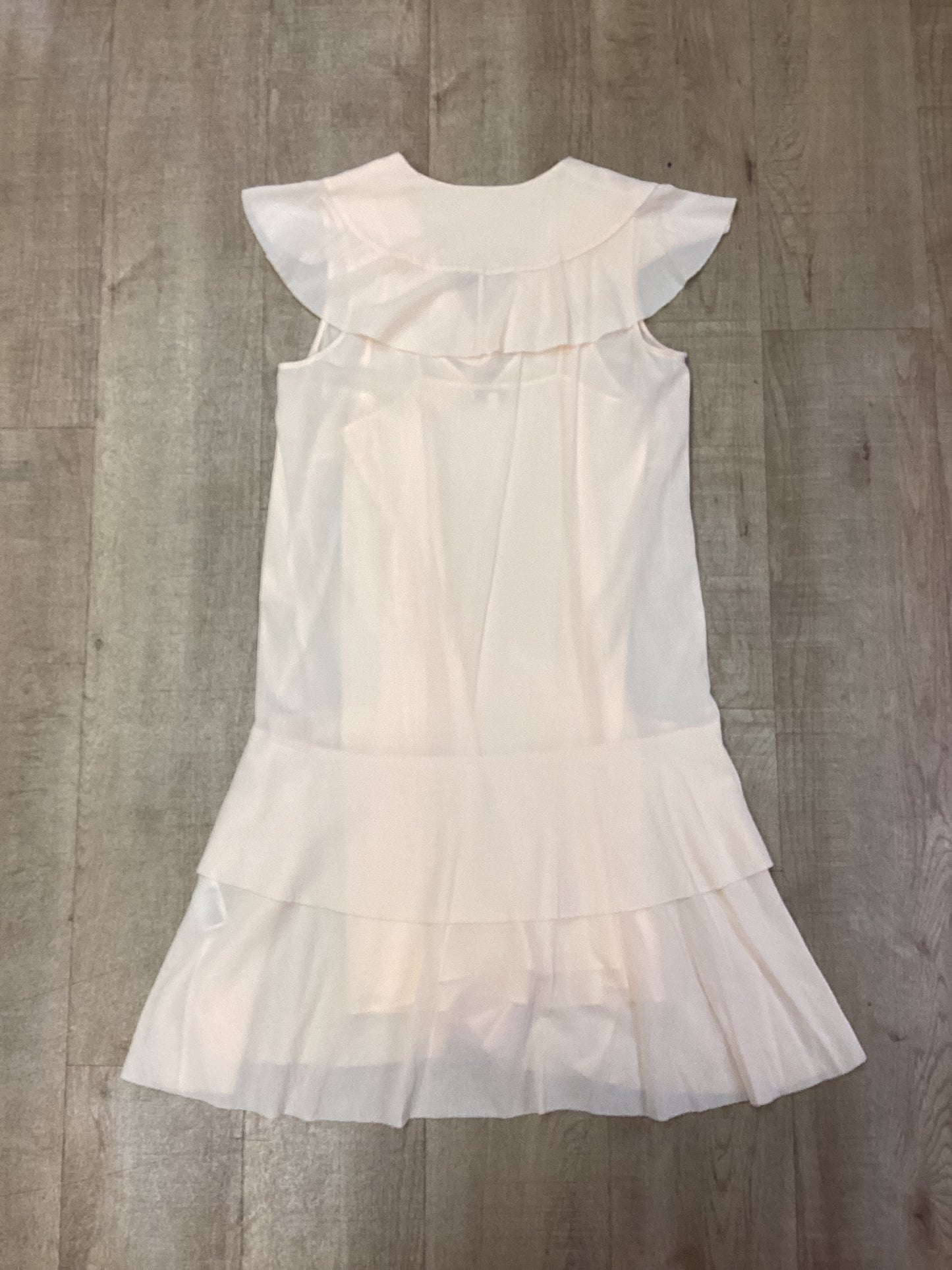 & Other Stories Light Peach  Asymmetrical Summer Dress Size 12