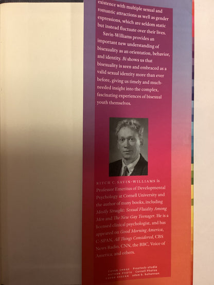 Bi Bisexual, Pansexual, Fluid, and Nonbinary Youth - Ritch C. Savin-Williams