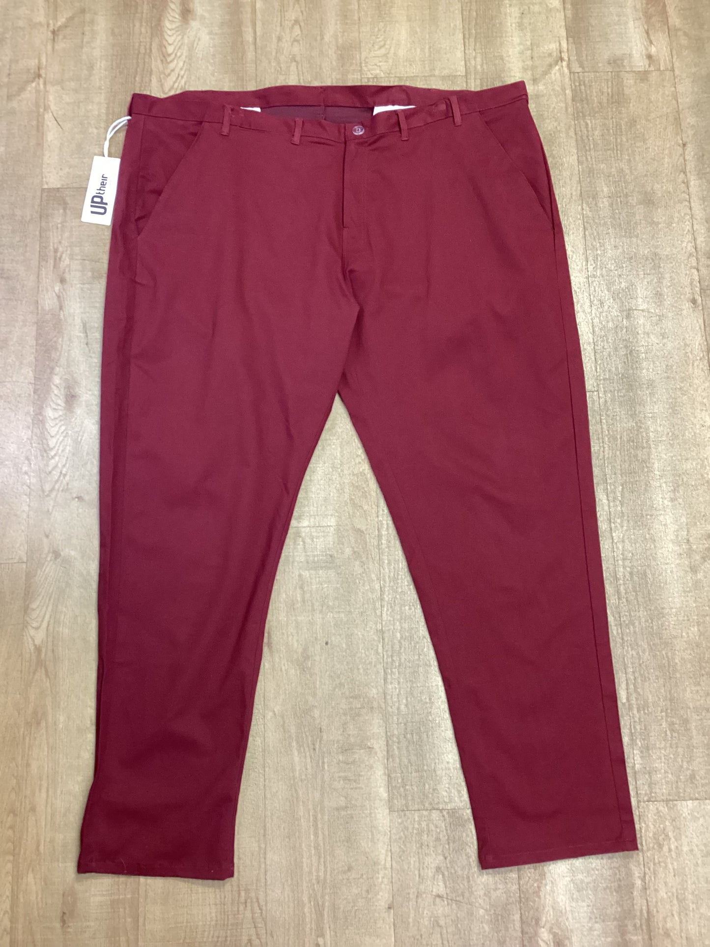 BNWT UPtheir Red Chinos Size 5XL