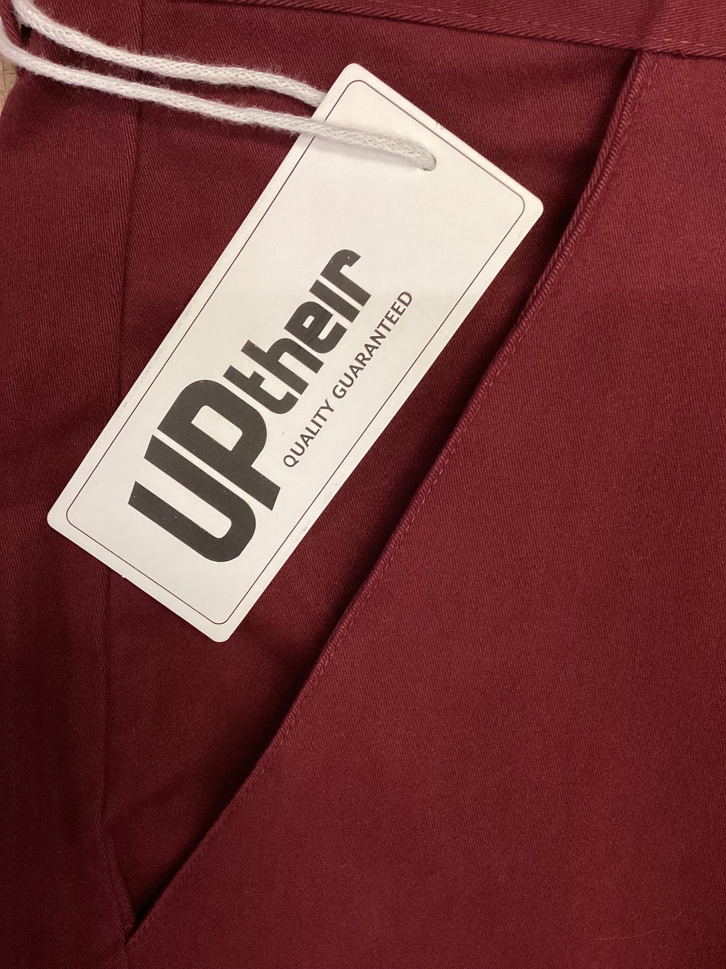 BNWT UPtheir Red Chinos Size 5XL