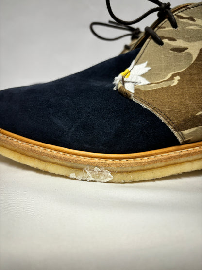 Mark Mcnairy New Amsterdam Suede and Camo Daisy Desert Boots 7