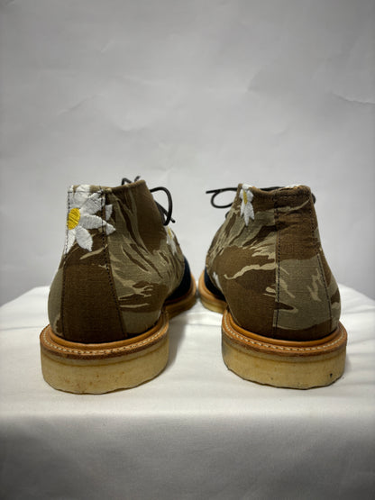 Mark Mcnairy New Amsterdam Suede and Camo Daisy Desert Boots 7