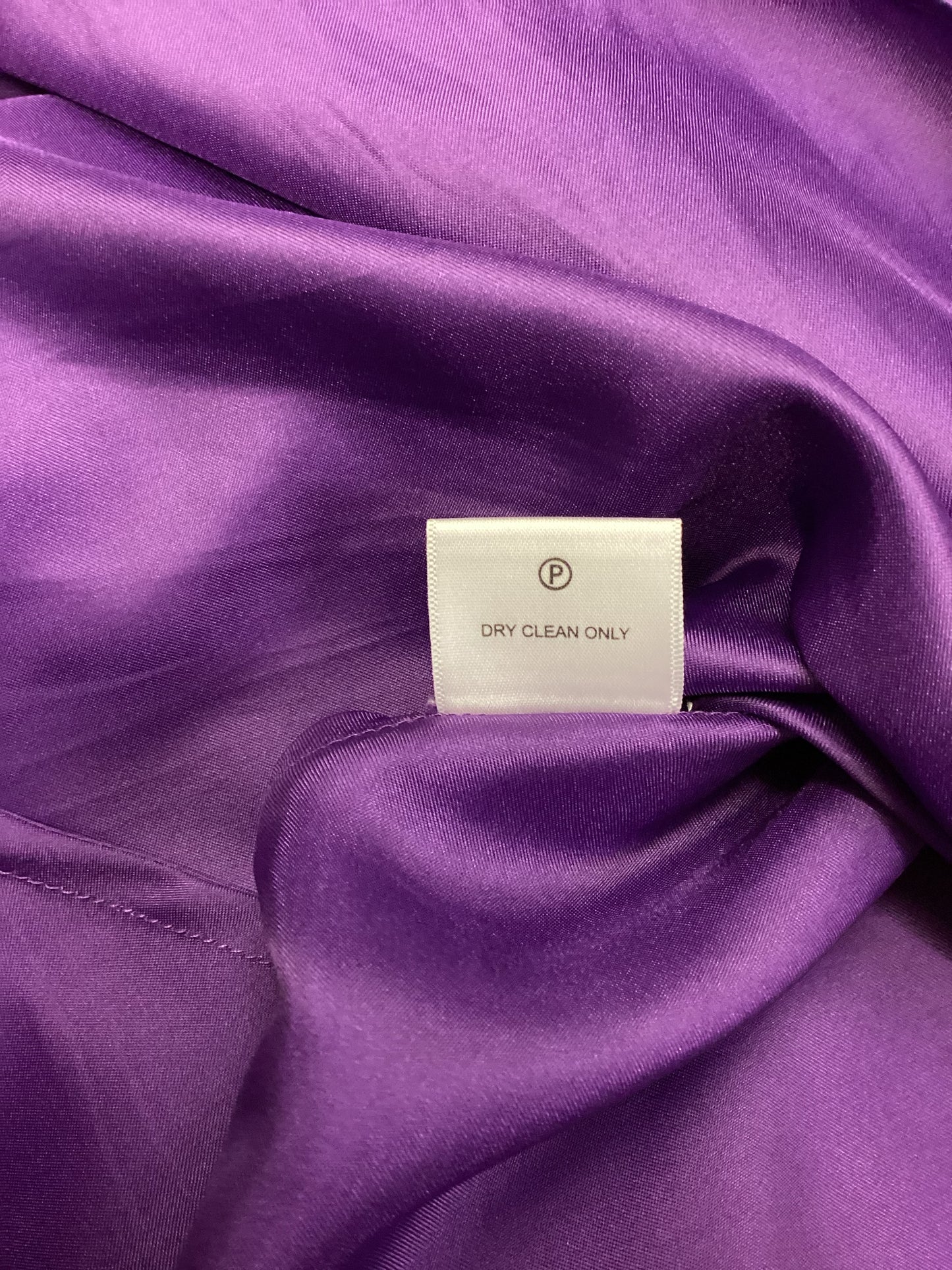 Hobbs Purple Silk Dress with Slip Size 10