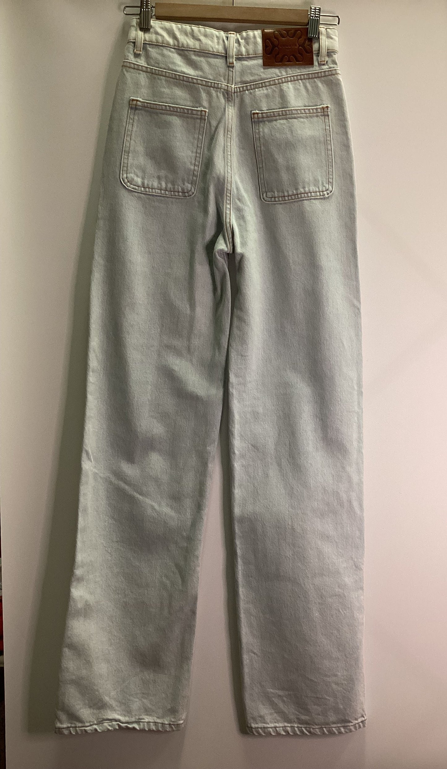 BNWT Sandro Paris 100% Cotton Bleached Jeans Size 6