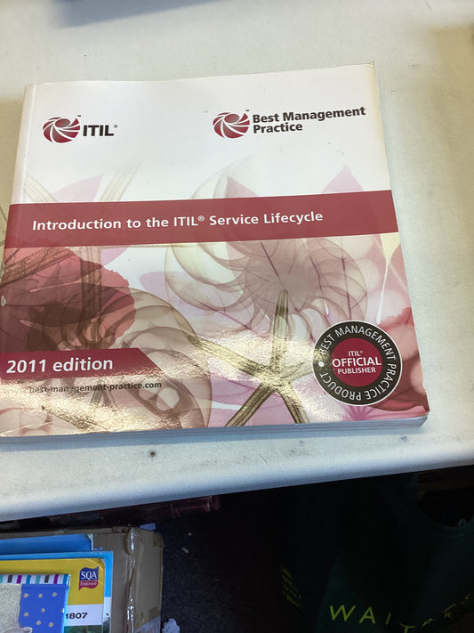 Best Management Practice Introduction to The ITIL Service Lifecycle 2011 Edition