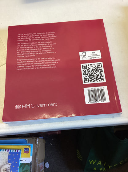 Best Management Practice Introduction to The ITIL Service Lifecycle 2011 Edition