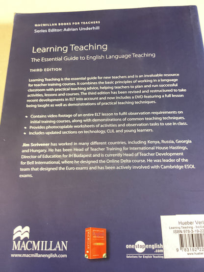 Learning Teaching The Essential Guide To English Language Teaching Third Edition With CD