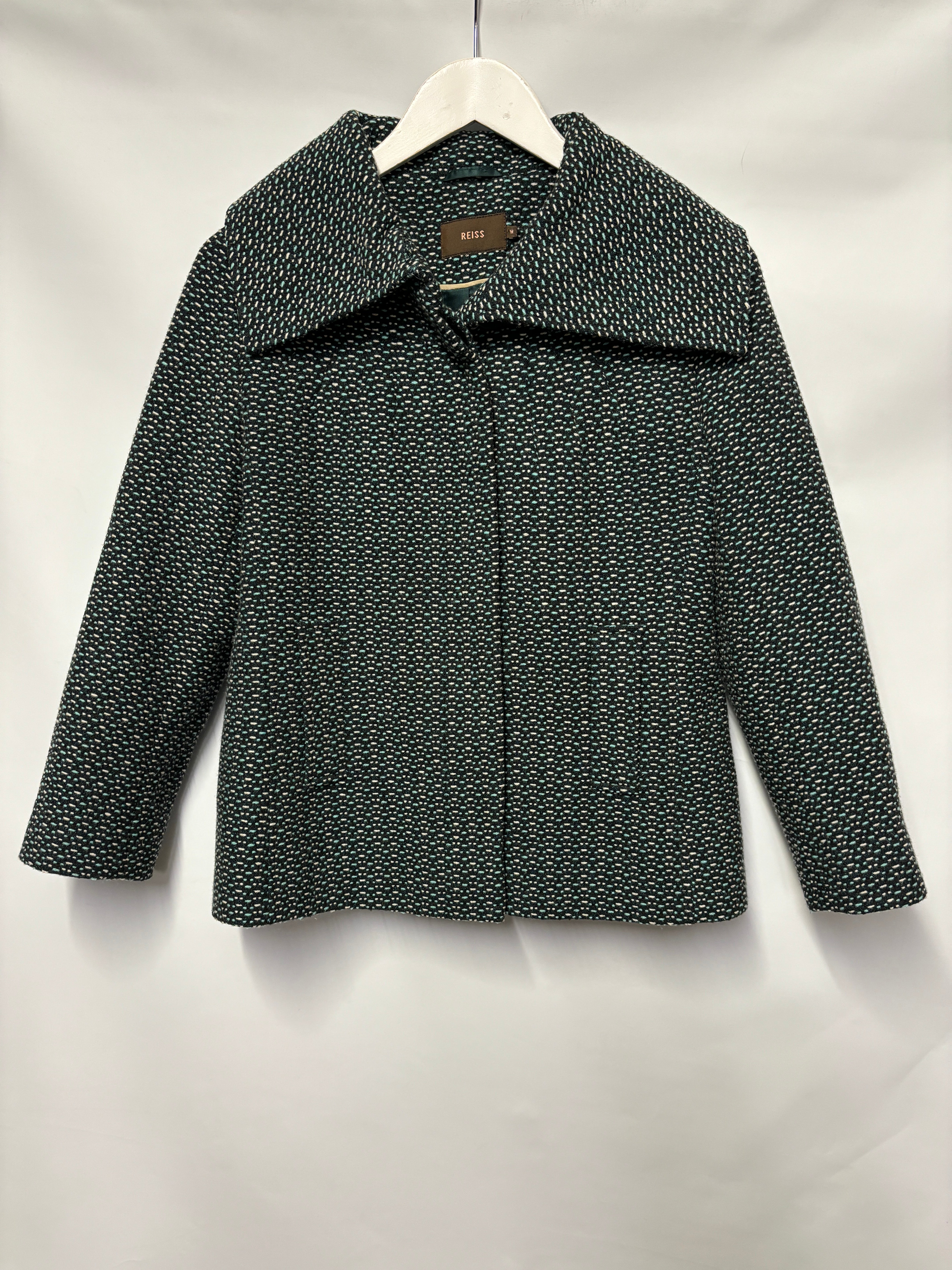 Speckled wool coat hotsell