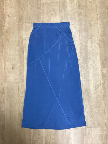 Free People Blue Maxi-Skirt Size M