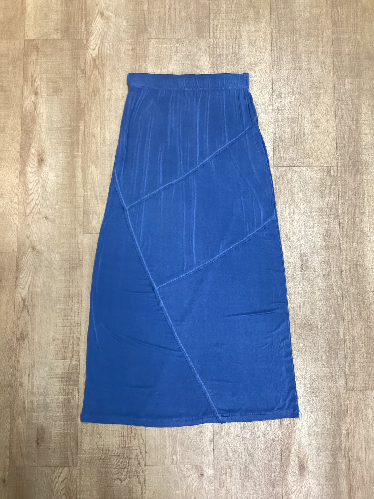 Free People Blue Maxi-Skirt Size M