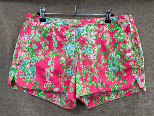 Lilly Pulitzer Pink Green Blue Shorts Size US 6 UK Small