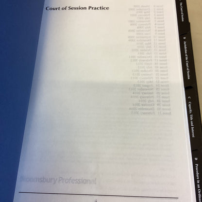 Court Of Session Practice