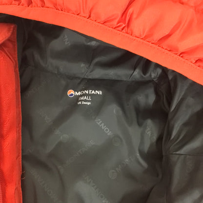 Montane Bright Orange Pertex Quantum Puffer Jacket Size S