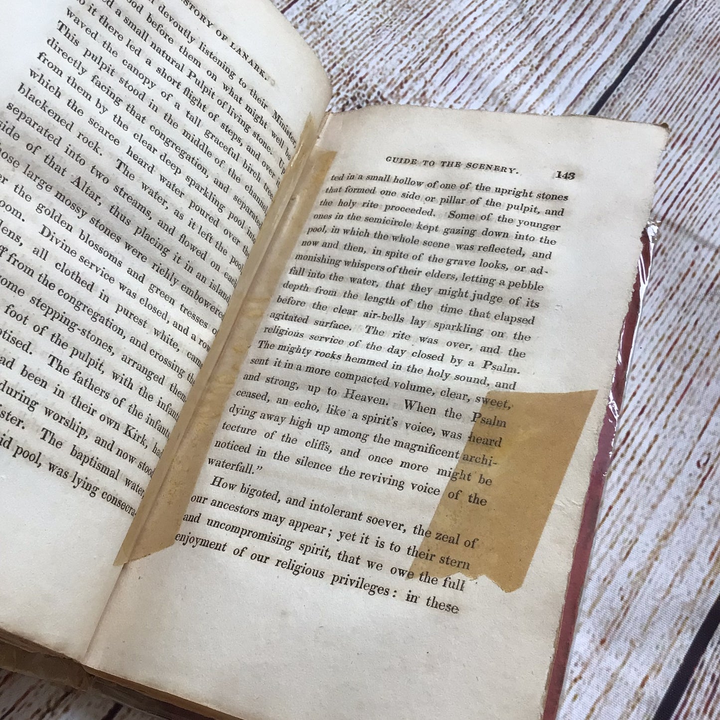 History of Lanark and Guide to the Scenery by W. Davidson (1828)