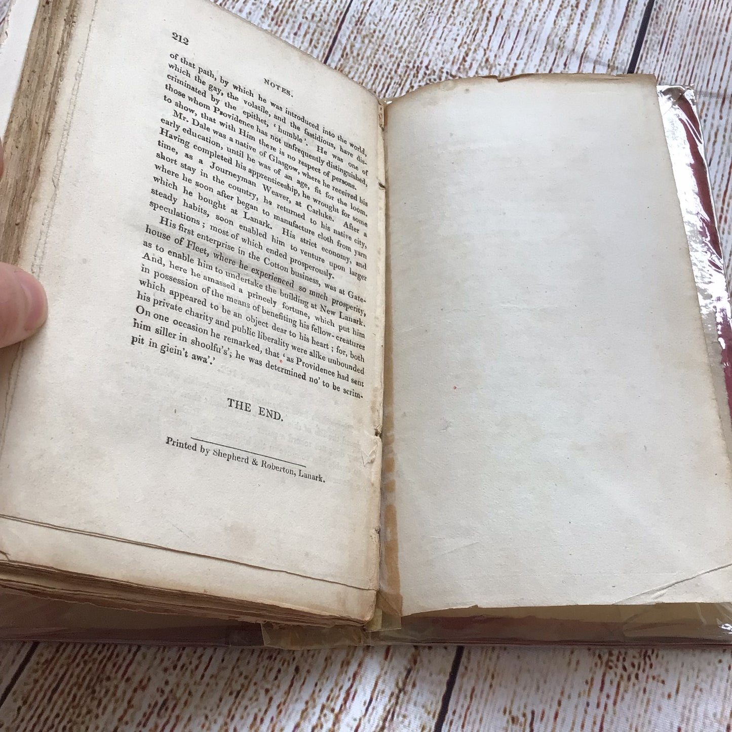 History of Lanark and Guide to the Scenery by W. Davidson (1828)