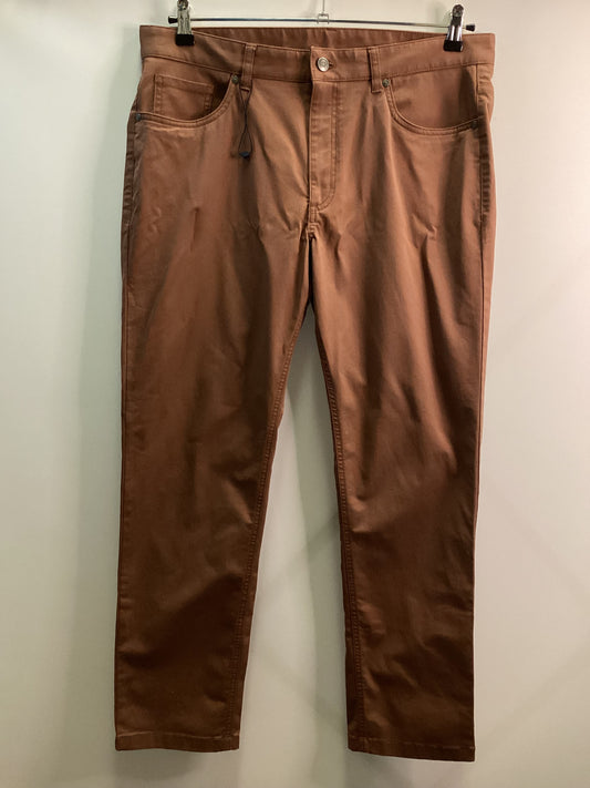 Charles Tyrwhitt Brown Cotton Trousers W36 L30