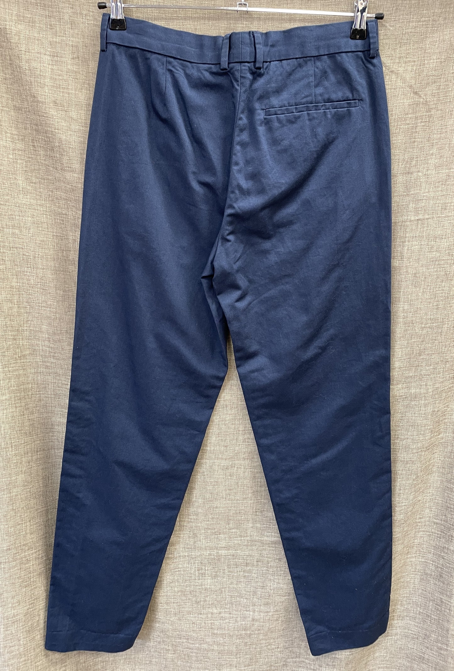 Cos Navy Chino Trousers Eur 46 Small New