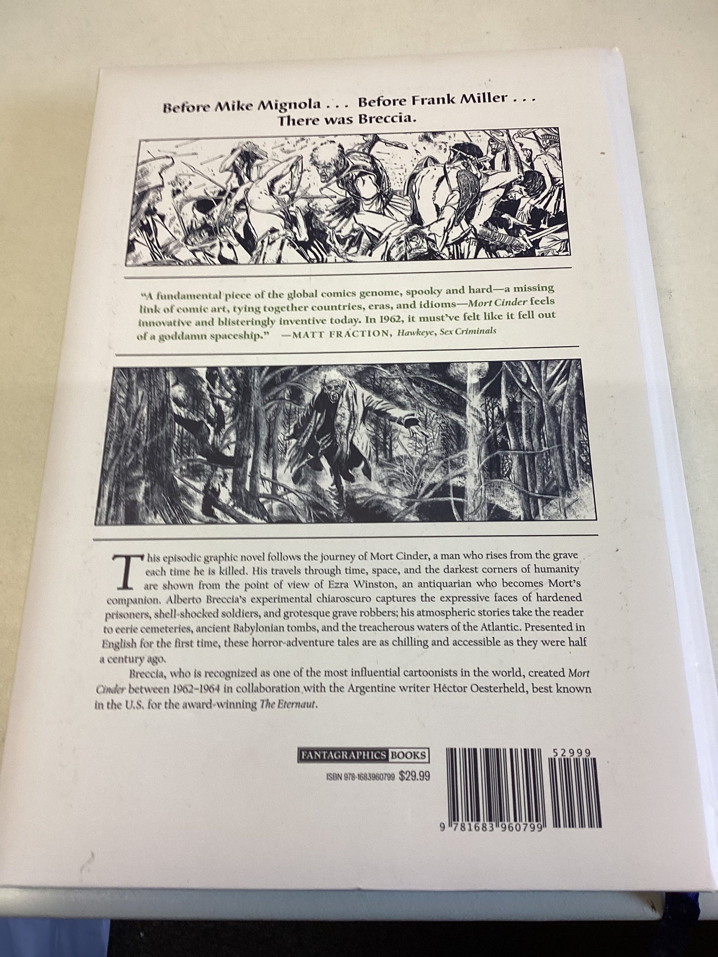 Mort Cinder Alberto Breccia Written By Hector German Oesterheld