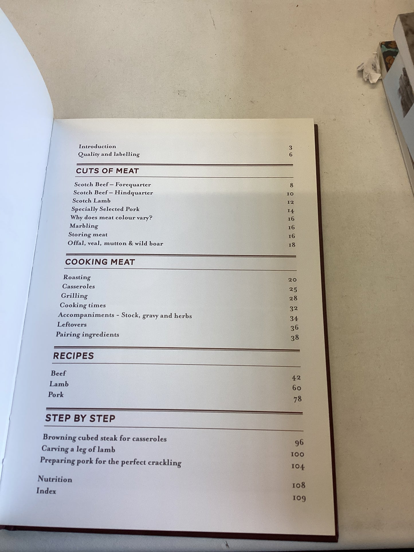 Red Meat Cook Book