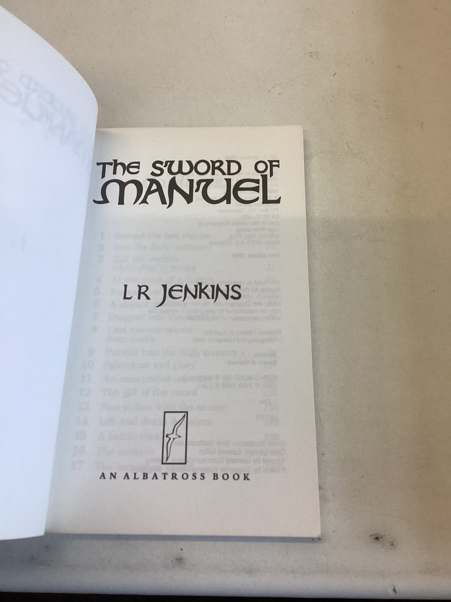 The Sword of Manuel L R Jenkins