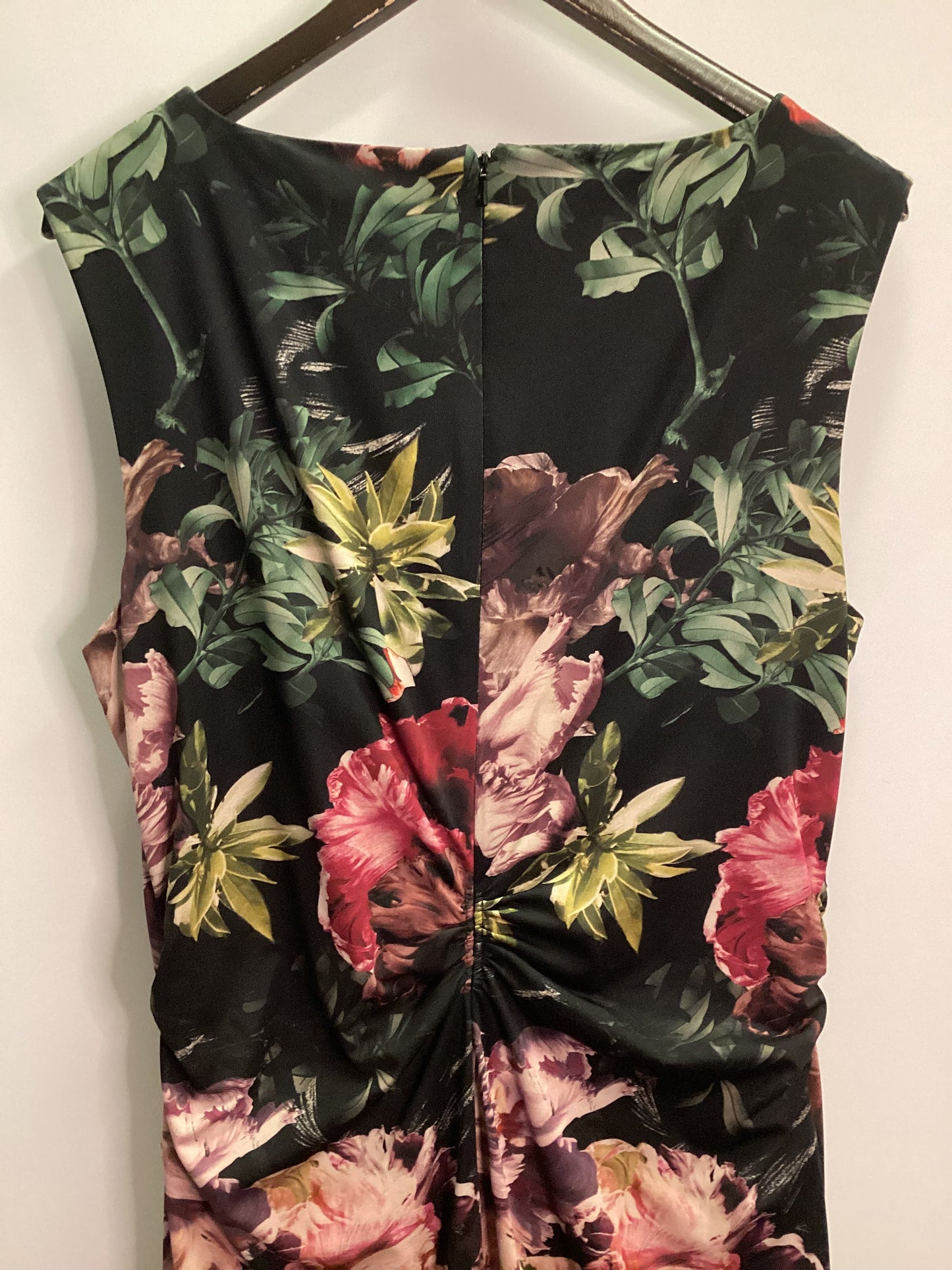 Phase Eight Bold Florals Stretch Dress Size 16