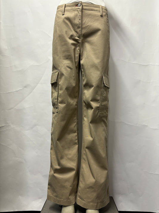 Tommy Jeans Beige Cotton Cargo Trousers 27x32