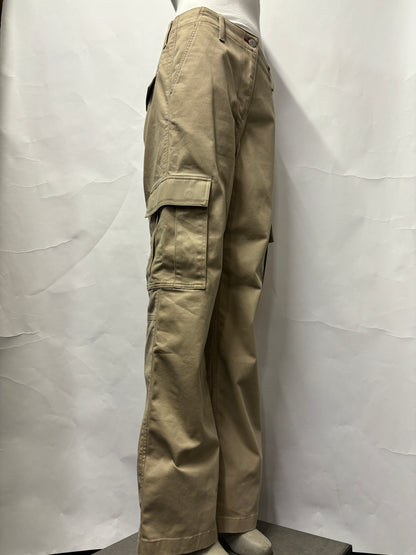 Tommy Jeans Beige Cotton Cargo Trousers 27x32