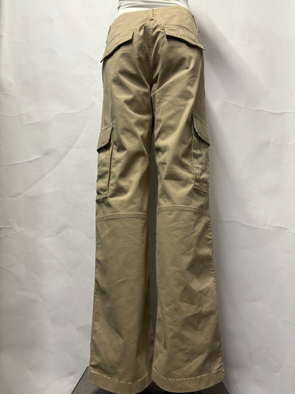 Tommy Jeans Beige Cotton Cargo Trousers 27x32