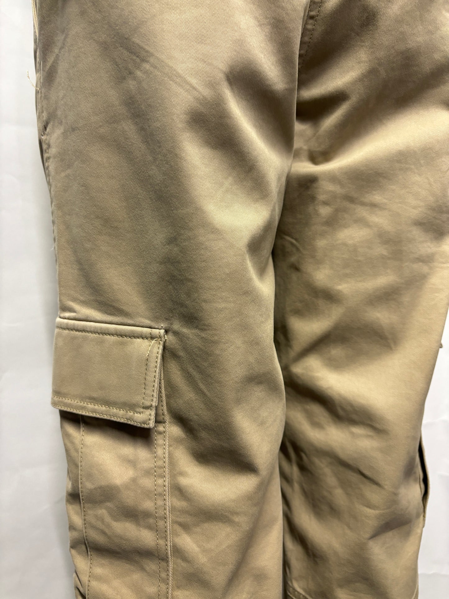 Tommy Jeans Beige Cotton Cargo Trousers 27x32