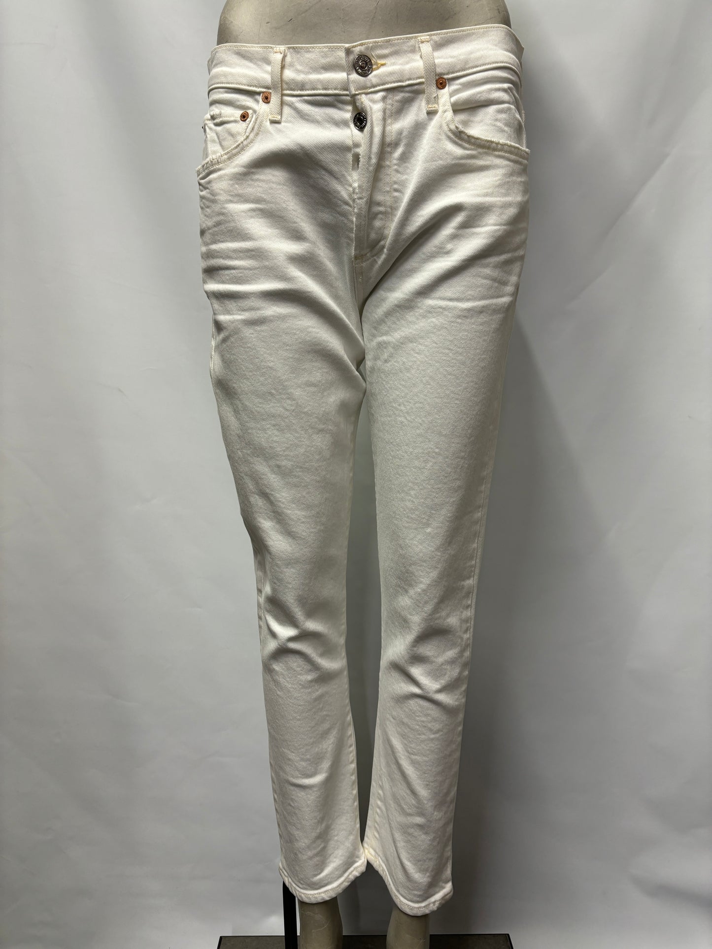 Citizens of Humanity White Denim Emerson Jeans 31 x 26