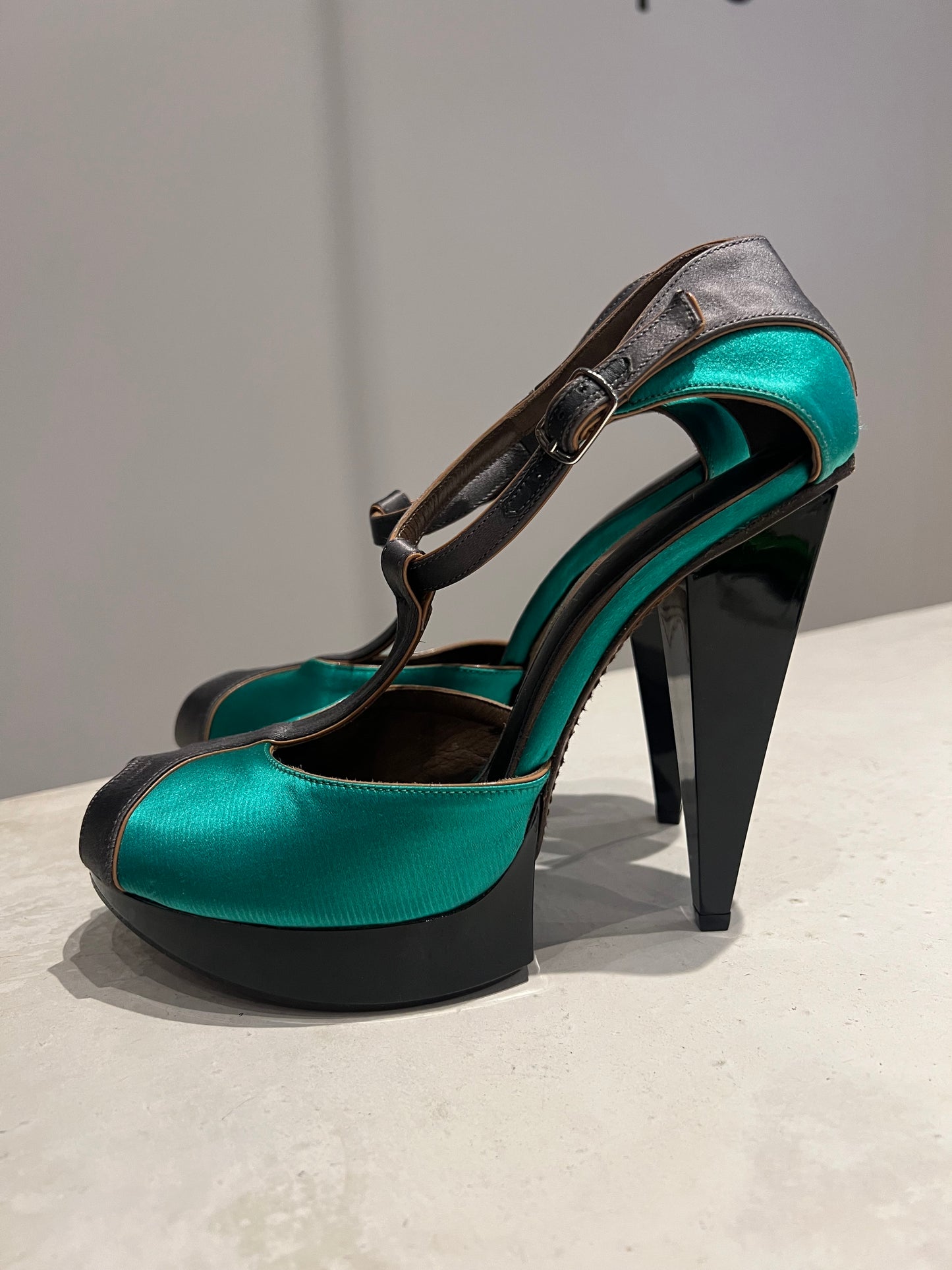 Marni Green Heel Size 4