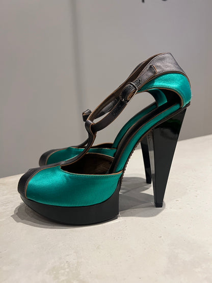 Marni Green Heel Size 4