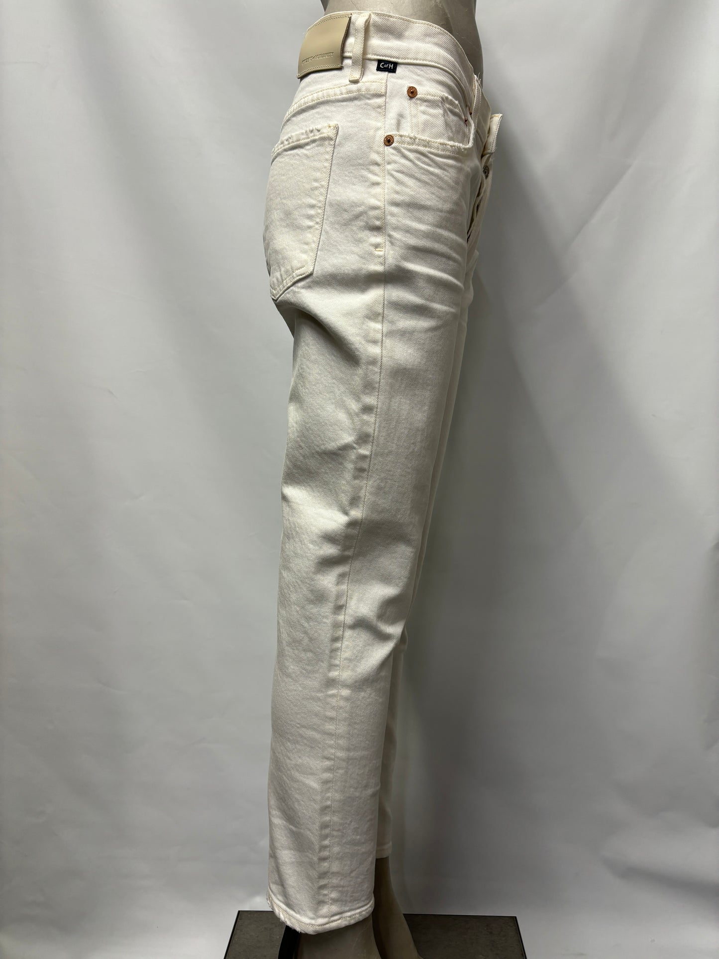 Citizens of Humanity White Denim Emerson Jeans 31 x 26