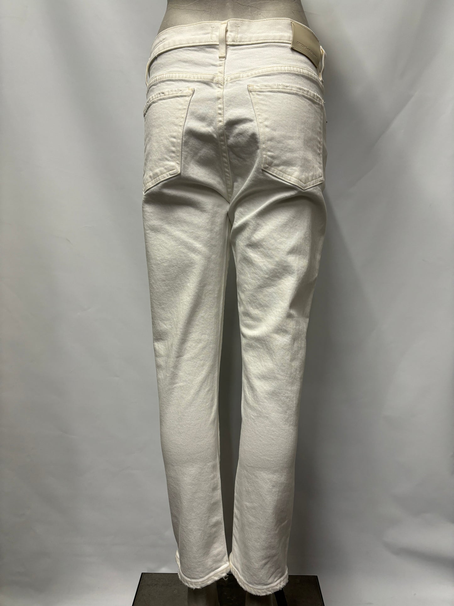 Citizens of Humanity White Denim Emerson Jeans 31 x 26