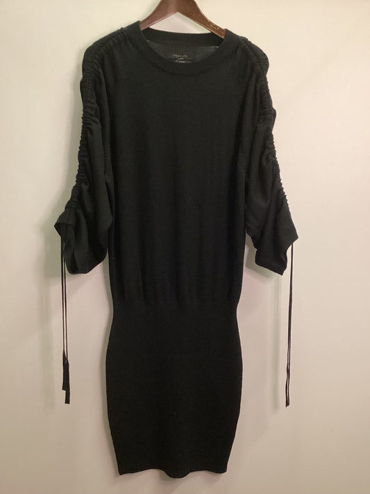 AllSaints 100% Merino Wool Black Dress Size M