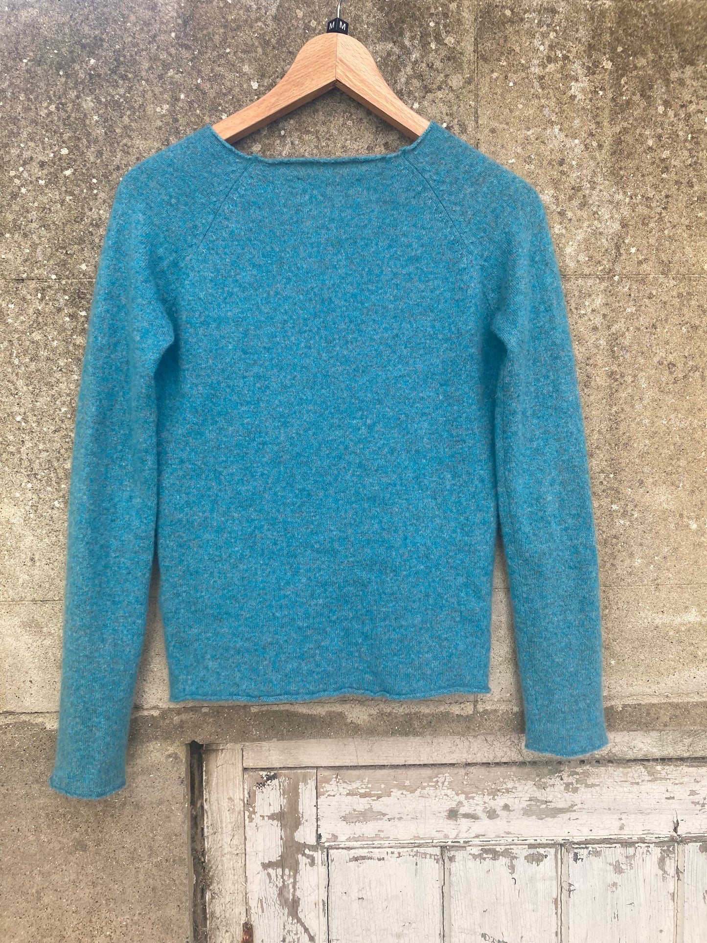 Zadig & Voltaire Blue Cashmere Peace Jumper Size Small