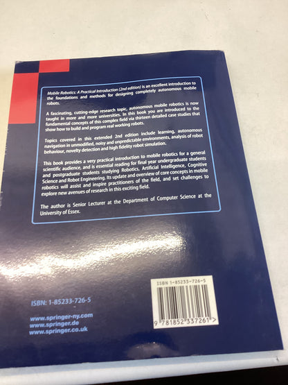 Mobile Robotics A Practical Introduction 2nd Edition Ulrich Nehmzow