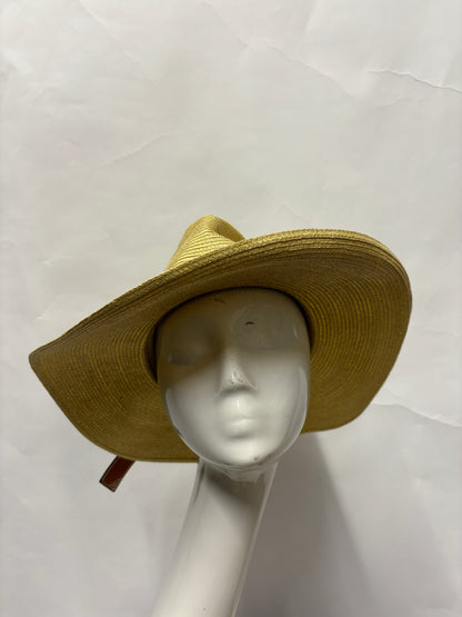 Loewe Beige Straw Panama Summer Hat